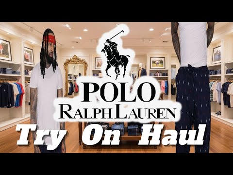 Ralph Lauren Polo Pajamas Try On Haul Unboxing !
