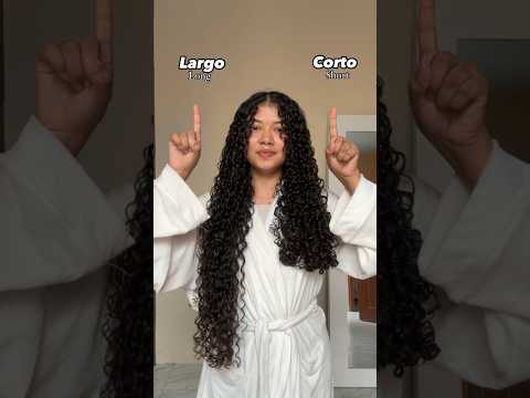 COMPARANDO MI RUTINA PARA UN CABELLO MÁS LARGO // CORTO ✅😍 ¿Cuál te gusta más?