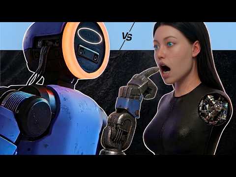 Video Thumbnail: Boston Dynamics Atlas VS New Bionic Humanoid Robot Design War