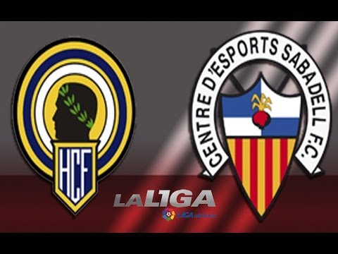 Gol de Portillo (2-0) en el Hércules CF - CE Sabadell - HD