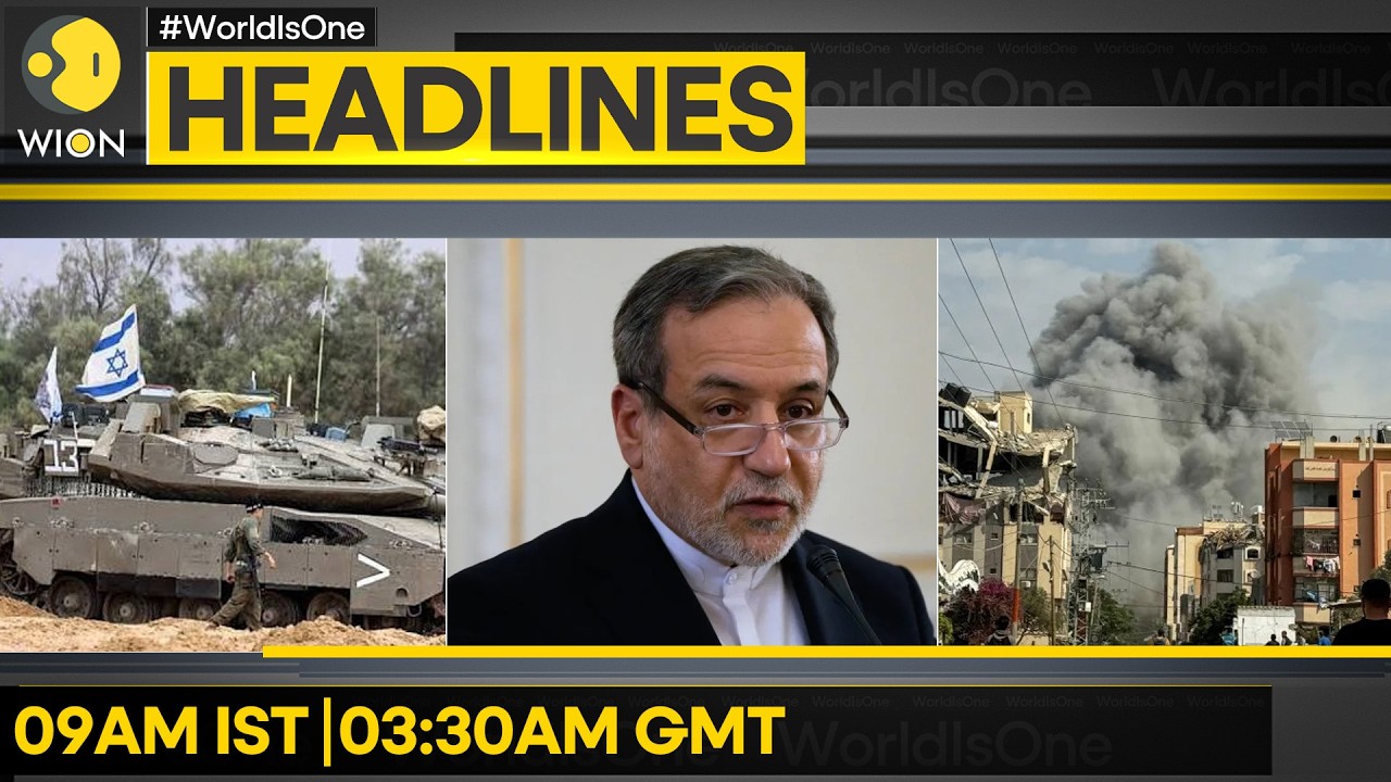 11 Killed in Israeli Strikes in Gaza | Israeli Army Told to Ceasefire in Lebanon | WION Headlines