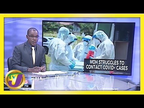 Jamaica's Health Ministry Struggles to do Contract Tracing TVJ News February 25 2021