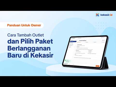 Tambah Outlet & Langanan