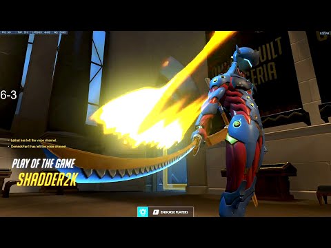 SHADDER2K INSANE GENJI - POTG! [ OVERWATCH SEASON 26 TOP 500 ]