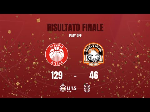 Highlights Olimpia Milano-Tigers U15 Eccellenza 