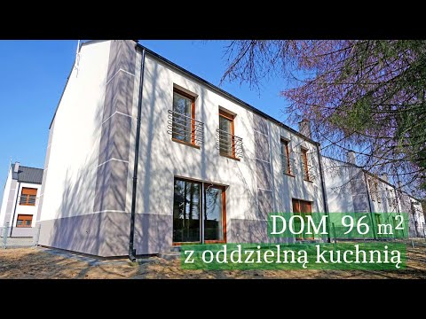 We're viewing a 96 sq m house for sale - separate kitchen and large rooms! #project Osiedle Nova ...