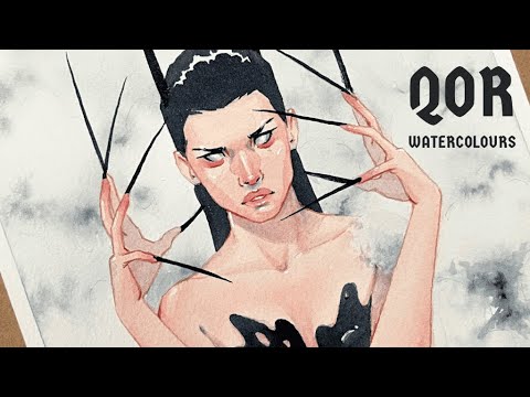 Chilling With QoR Watercolours