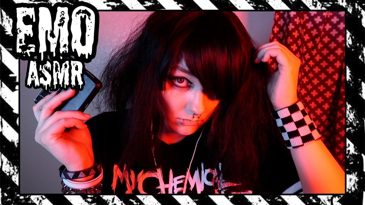 xX~ ASMR 2000s Emo BFF Crush Sleeps Over @ Your House!!1!1!! ~Xx
