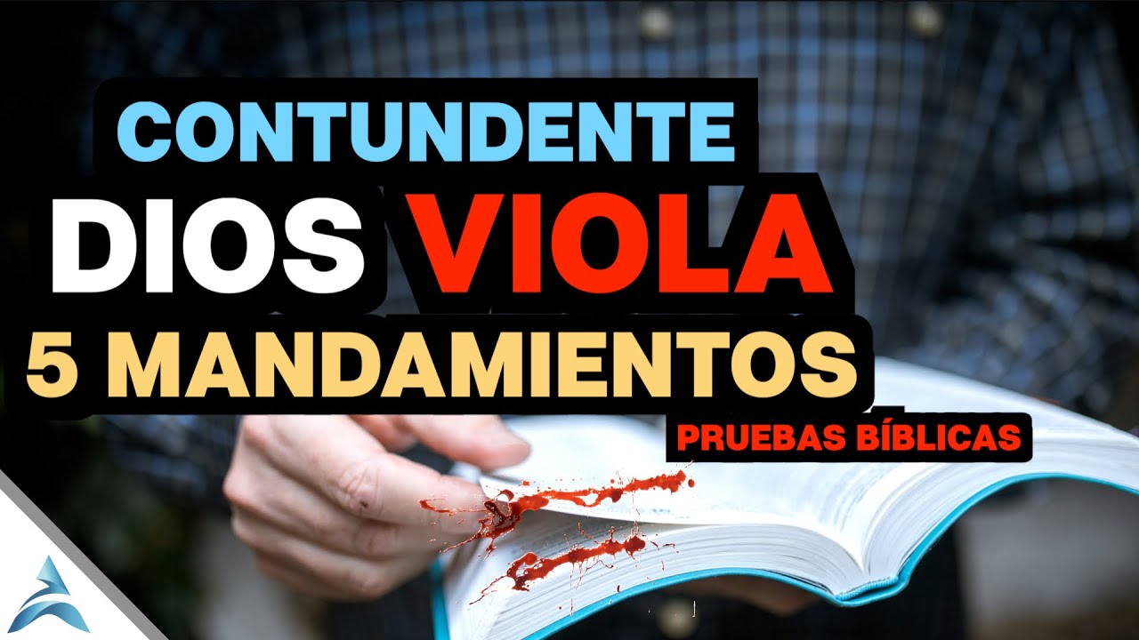 5 Mandamientos VIOLADOS por "DIOS"