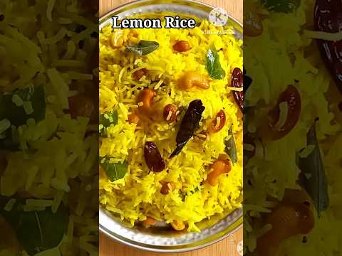 Lemon Rice | Quick & Tasty Lemon Rice #shorts #poojaskitchen