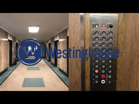 Final Ride! Awesome High-Rise Westinghouse Traction Elevators - 450 Sutter  - San Francisco, CA