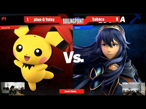 BOILINGPOINT BRAWL | Plan-B - Yetey (Pichu) VS Sabaca (Lucina) | SSBU Losers Finals