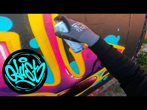 INSANE spot! This legal wall looks ILLEGAL 🔥 ASMR Graffiti