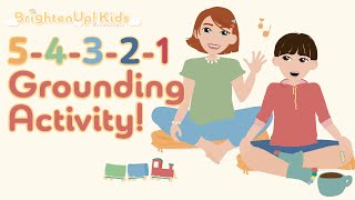 5-Minute Mindful Activity Using The 5-4-3-2-1 Grounding Technique For Kids