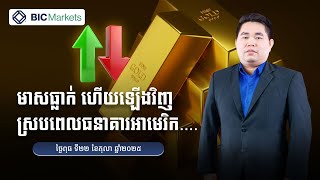 មាសធ្លាក់​ ហើយឡើងវិញ​! 22/10/2025