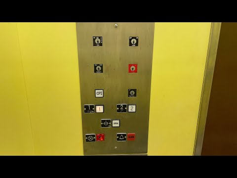 Epic Motor! AMAZING Vintage Montgomery Hydraulic Elevator @ Lock and Dam #1 in Minneapolis, MN