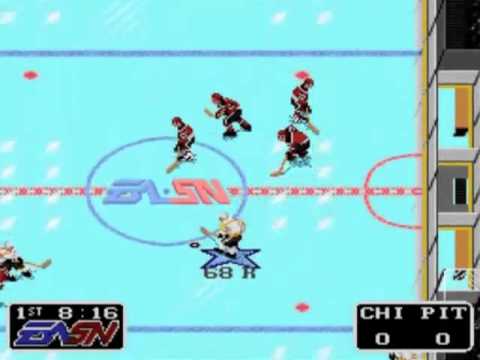 NHLPA Hockey 93 Megadrive