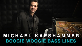 How to Play Boogie Woogie Bass Lines with Michael Kaeshammer