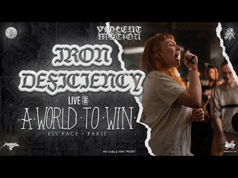 Iron Deficiency - Live @A World To Win 2021 - L'Ess'Pace Paris [Full Set - Multi Cam]