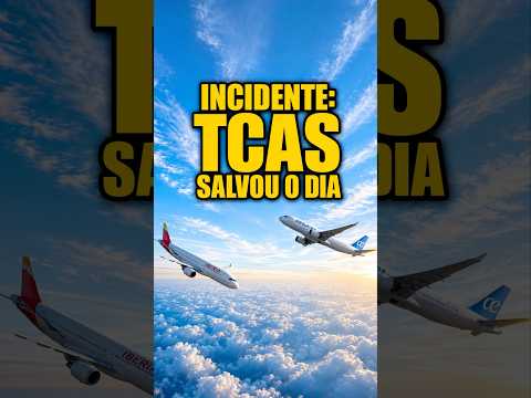 ⚠️ QUASE COLISÃO entre Airbus da Ibéria e Boeing da Air Europa. #aviação #news #acidente #iberia