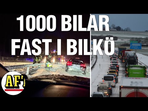 Fortsatt kökaos på E22 – ett dygn senare