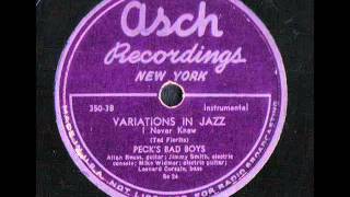 I Never Knew - Peck&#39;s Bad Boys - Allan Reuss