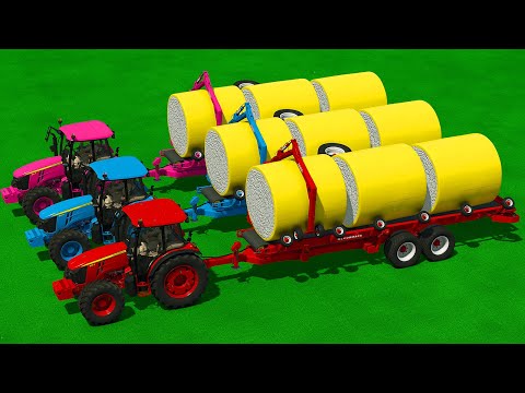 FS25 Cotton Bale Haul, Rice Run & Corn Chaff Drop - Epic Tractor & Loader Challenge!