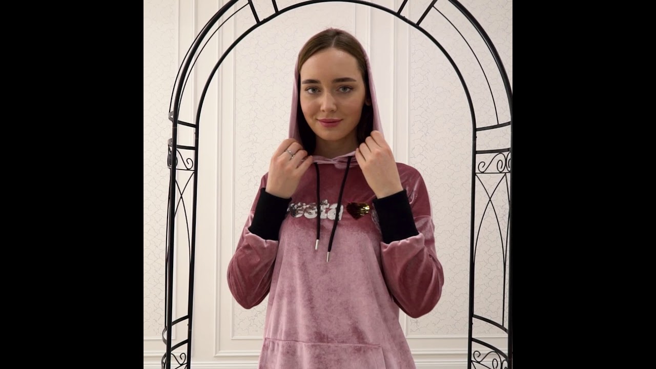 iAvesta Stylish Women Pink Tracksuit, Pullover Hoodie, Sweatpants Sport Jogger Set