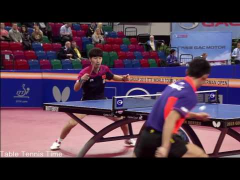[HD] Zhang jike vs Yan an Highlight