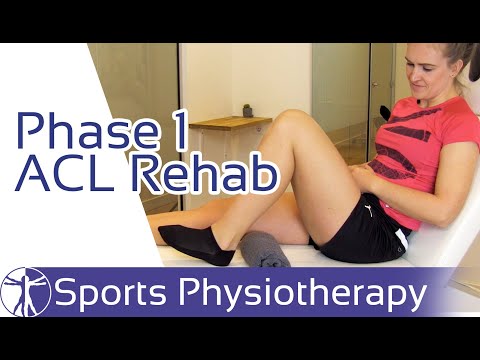 ACL Rehab Phase 1 | Anterior Cruciate Ligament Reconstruction Exercises