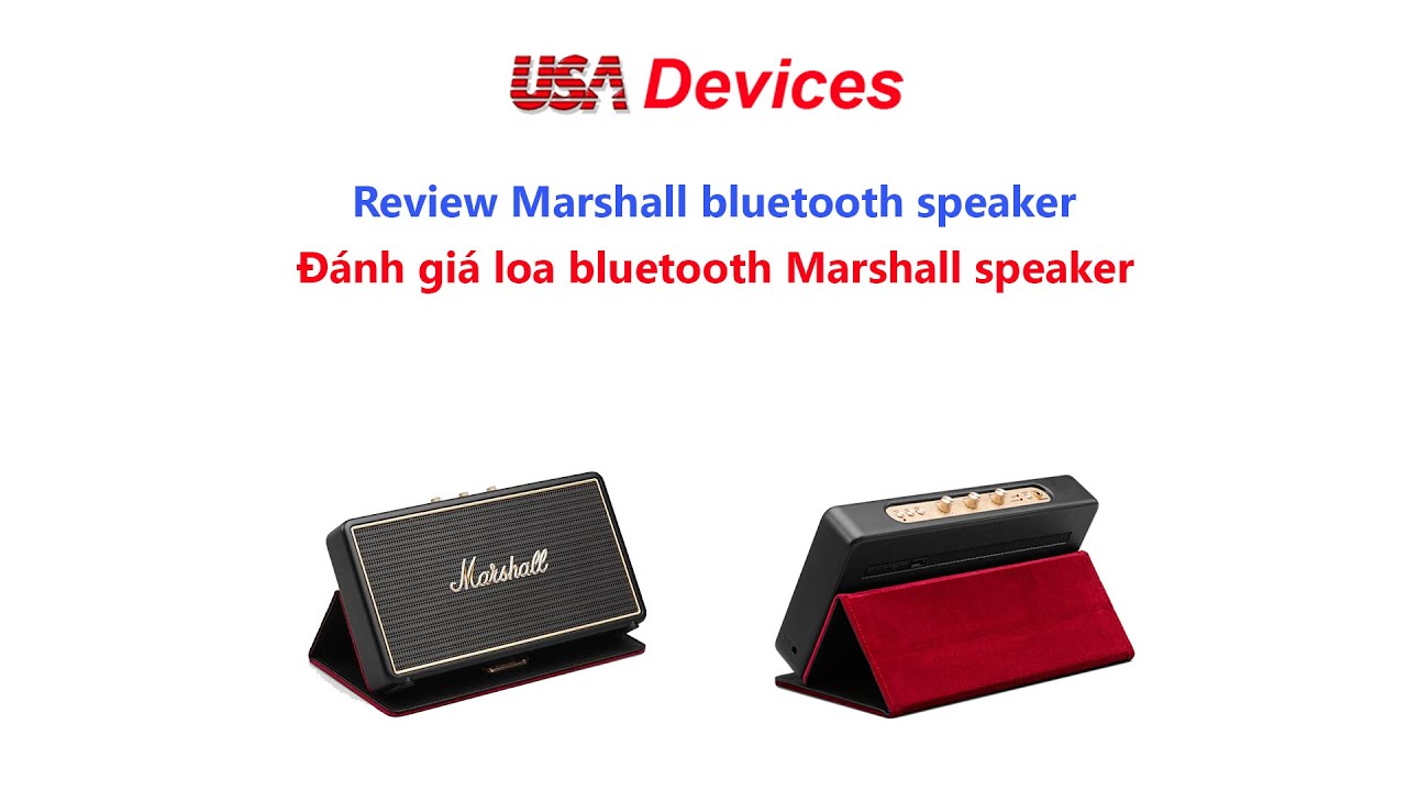 Портативная акустика Marshall Stockwell