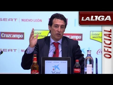 Rueda de Prensa de Emery tras el Sevilla FC (2-2) Atlético de Madrid - HD