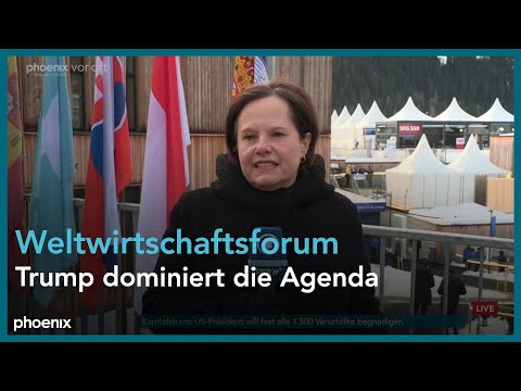 Sandra Biegger zum Weltwirtschaftsforum in Davos am 22.01.25