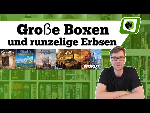 Ich kam, sah und spielte #17 - 5 Gespielte Brettspiele im Schnelldurchlauf