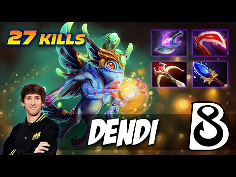 Dendi Puck 27 KILLS Flying Assassin - Dota 2 Pro Gameplay [Watch & Learn]