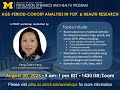 Age Period Cohort Analysis In Pop Health Research Aug 2025 Part 1