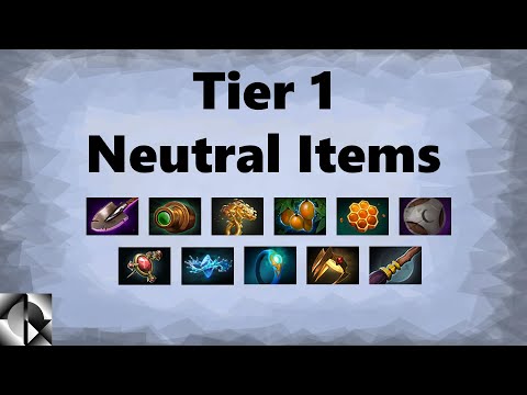 Support Itemization: Tier 1 Neutral Items | 7.27d