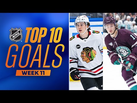 Top 10 Goals from Week 11 | 2023-24 NHL Season