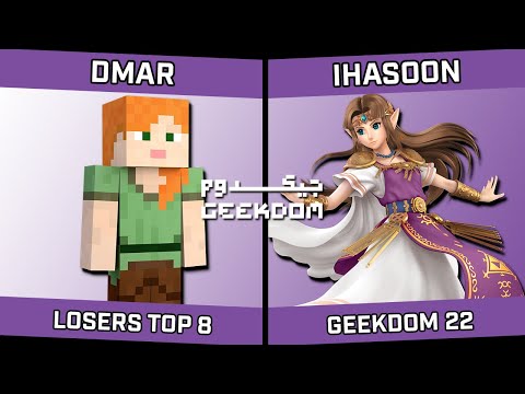 Dmar (Steve) vs iHasoon (Zelda) - Geekdom 22