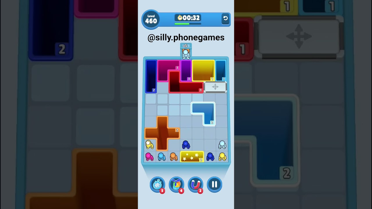 Drop Away Level 460 Walkthrough Solution