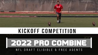 Kickoff Competition // 2022 Pro Football Combine