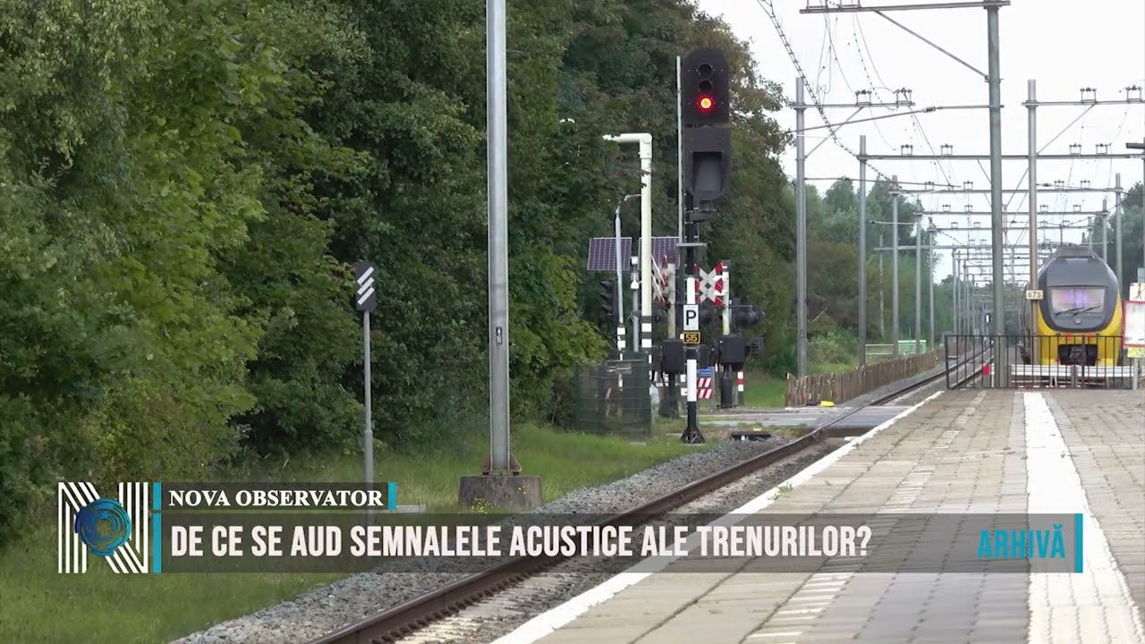 De ce se aud semnalele acustice ale trenurilor?