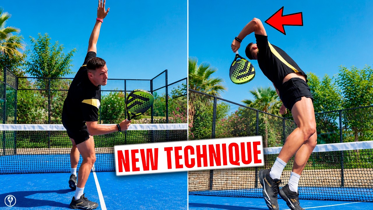 Smash technique: wrist snap and grip pressure