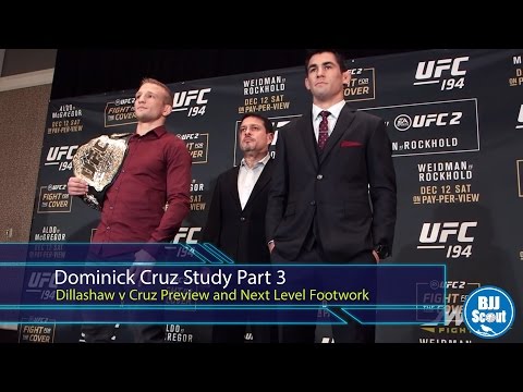 BJJ Scout: Dominick Cruz Study Part 3 - Next Level Footwork & UFN Boston Preview