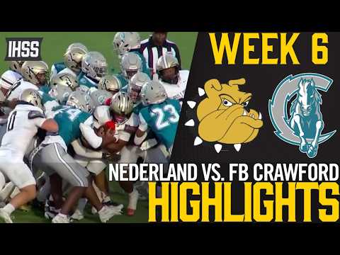 Nederland Stuns Unbeaten Fort Bend Crawford 22-21 in Late Comeback