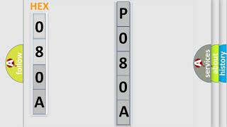 OBD p080a significado