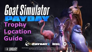 Goat Simulator PAYDAY: Trophy Location Guide - The Big Score Achievement
