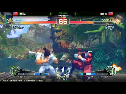 SSF4AE OMEGA vs Ben-Nu - CAPCOM-Cup Asia Taiwan Qualifiers