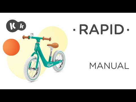 Balansa ritenis Kinderkraft Rapid Magic Coral