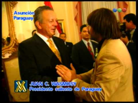 Figuretti, Asume El Presidente De Paraguay, Saludo – Videomatch 98